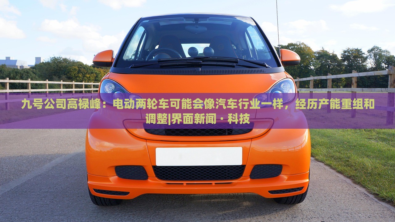 九号公司高禄峰：电动两轮车可能会像汽车行业一样，经历产能重组和调整|界面新闻 · 科技