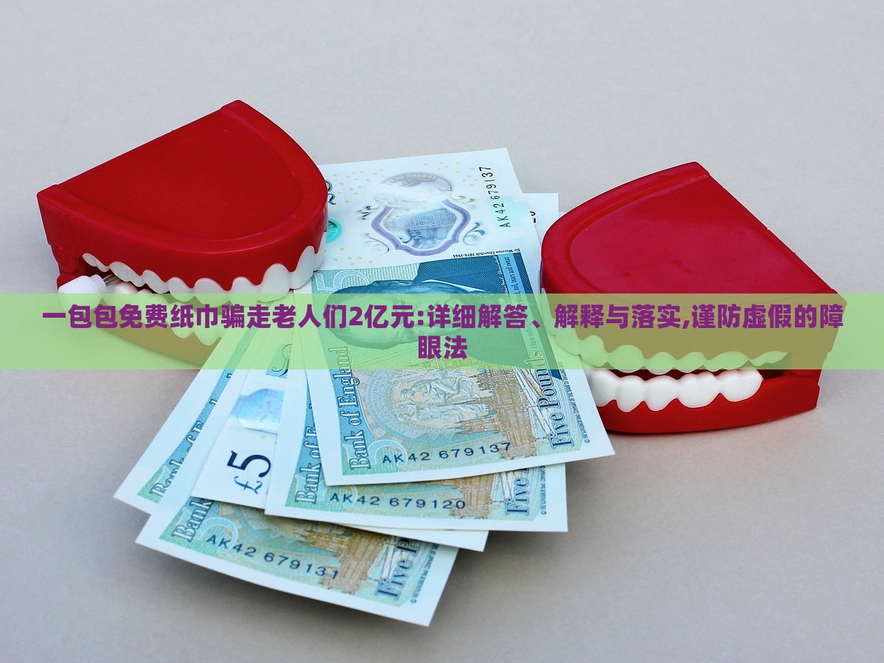 一包包免费纸巾骗走老人们2亿元:详细解答、解释与落实,谨防虚假的障眼法