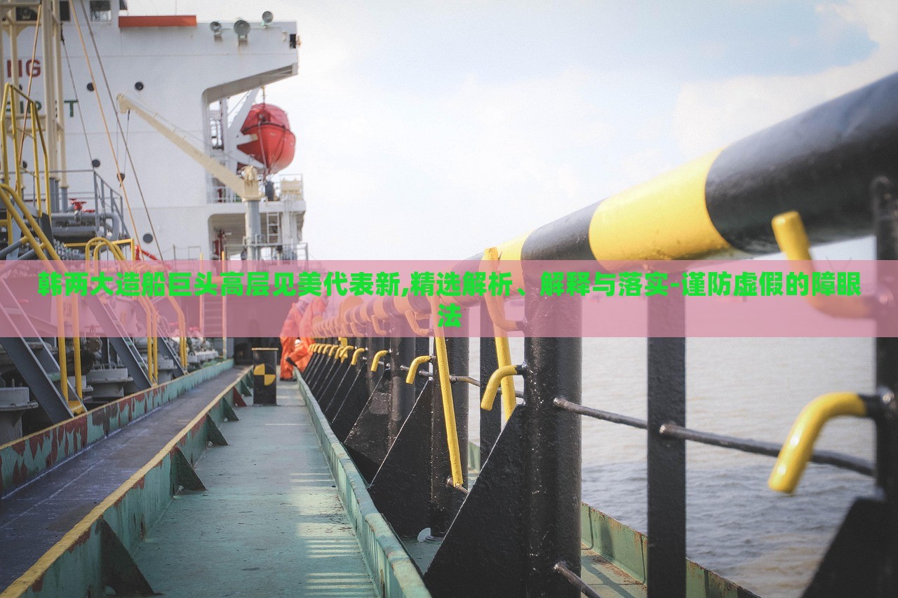 韩两大造船巨头高层见美代表新,精选解析、解释与落实-谨防虚假的障眼法