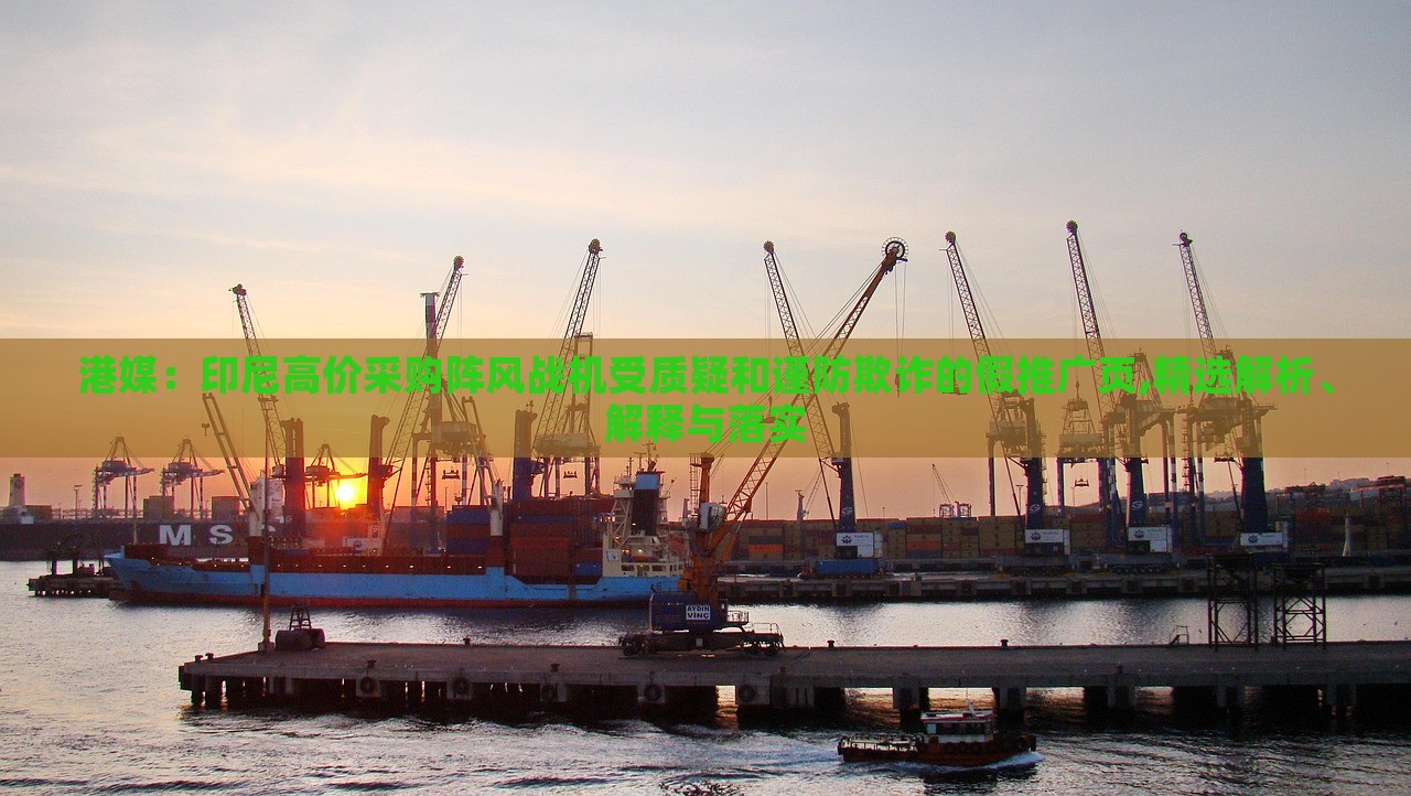 港媒：印尼高价采购阵风战机受质疑和谨防欺诈的假推广页,精选解析、解释与落实