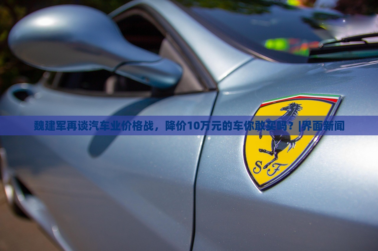 魏建军再谈汽车业价格战，降价10万元的车你敢买吗？|界面新闻