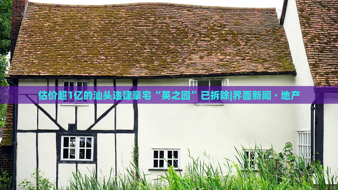 估價(jià)超1億的汕頭違建豪宅“英之園”已拆除|界面新聞 · 地產(chǎn)