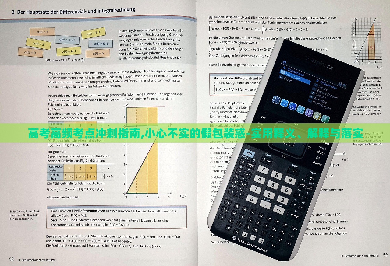 高考高頻考點沖刺指南,小心不實的假包裝惑-實用釋義、解釋與落實