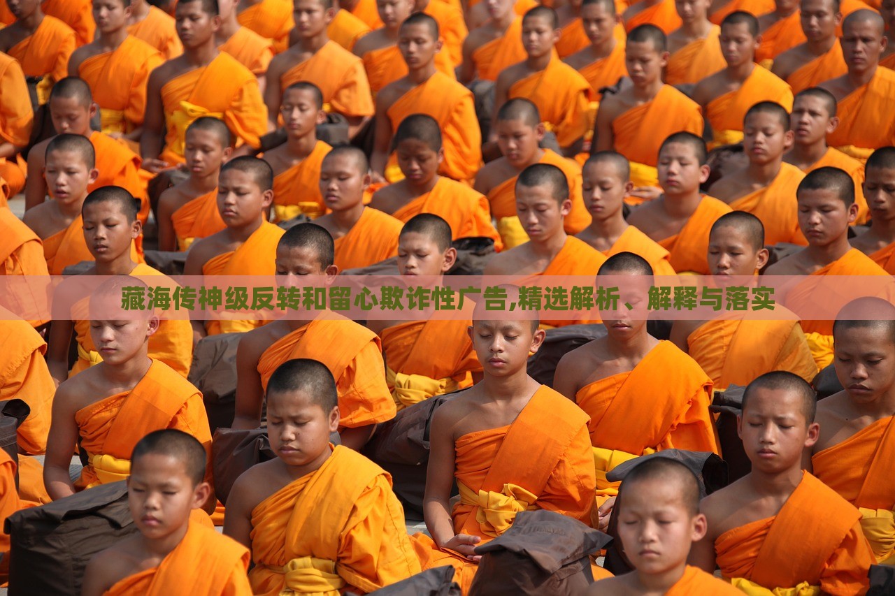 藏海传神级反转和留心欺诈性广告,精选解析、解释与落实