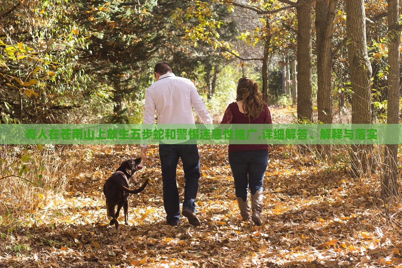 有人在蒼南山上放生五步蛇和警惕迷惑性推廣,詳細(xì)解答、解釋與落實(shí) 有人在蒼南山上放生五步蛇和警惕迷惑性推廣,詳細(xì)解答、解釋與落實(shí)